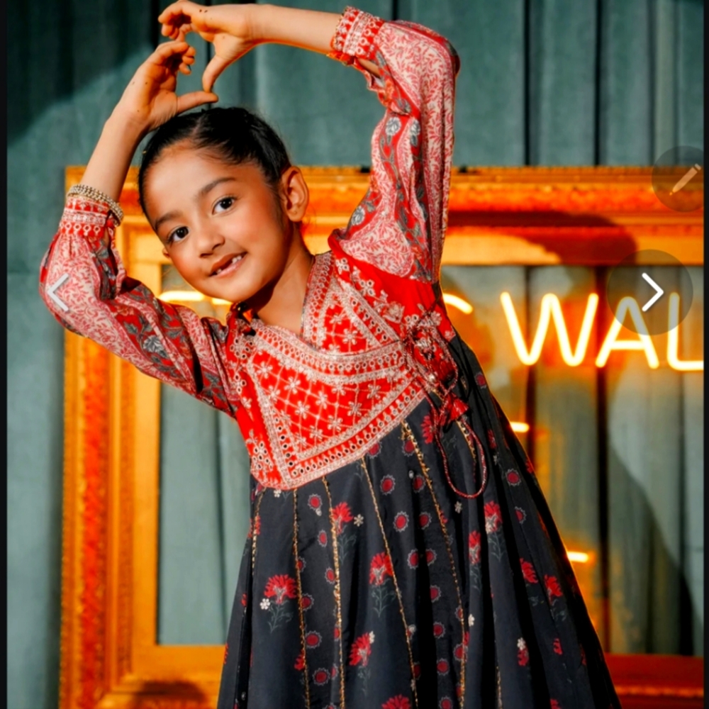 Ethnic By Outfitters Girls Boutique Wear Frock 10-12 Yrs
